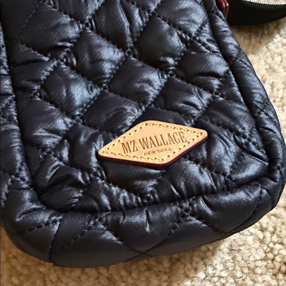 MZ Wallace Black Quilted Micro Metro Crossbody Bag - Picture 9 of 14